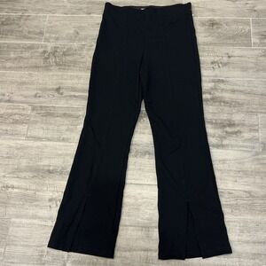 Sam Edelman Dress Pants Women's Pleated Front Wide Flare Leg Split‎ Ankle Size L